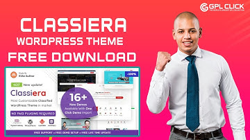 Classiera Theme Free Download Latest Version | Lifetime Free Updates | GPLCLICK