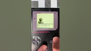 My first Gameboy Mod DMG FunnyPlaying IPS Q5 Screen Mod Pokemon red #shorts #gameboy #vgr🕹 #vgr