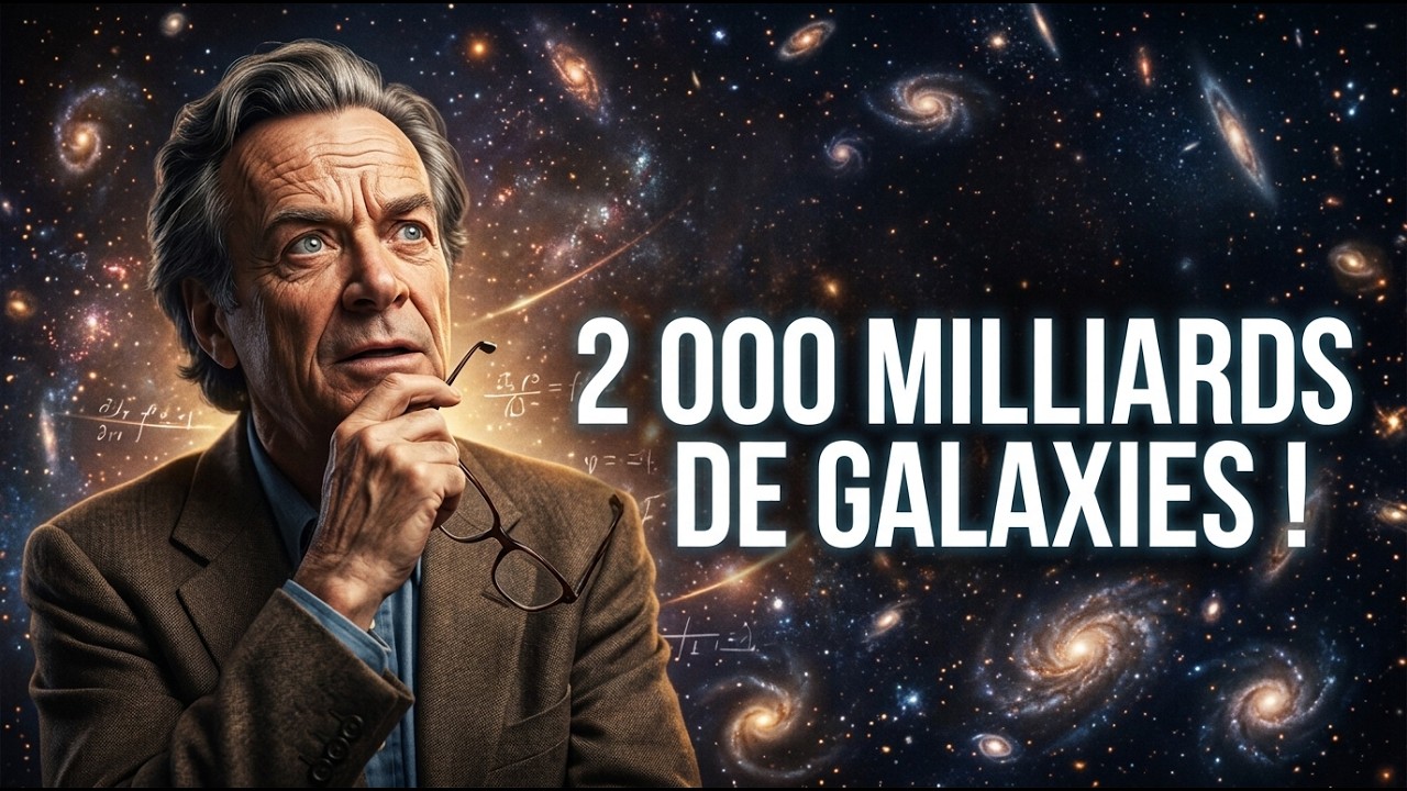 Pourquoi Dieu aurait-il créé 2 000 milliards de galaxies ? | Richard Feynman