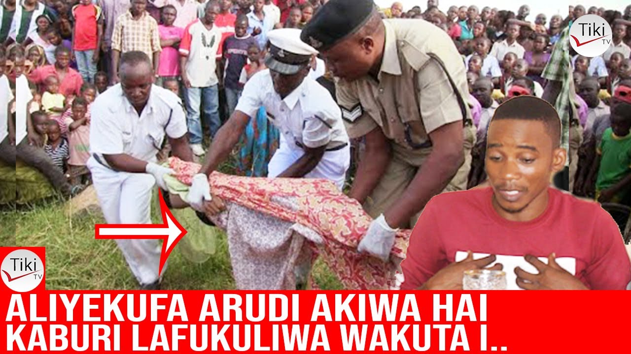 DUHH: ALIYEKUFA NA KUZIKWA ARUDI AKIWA HAI, KABURI LAFUKULIWA KILICHOKUTWA ITAKUSHANGAZA