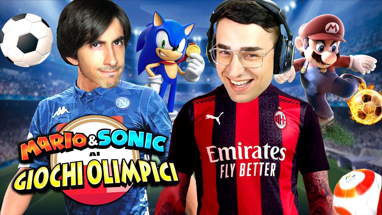 GIOSEPH vs TUBE sul CALCIO di MARIO e SONIC dopo 2 ANNI 😍 w/ @Tuberanza