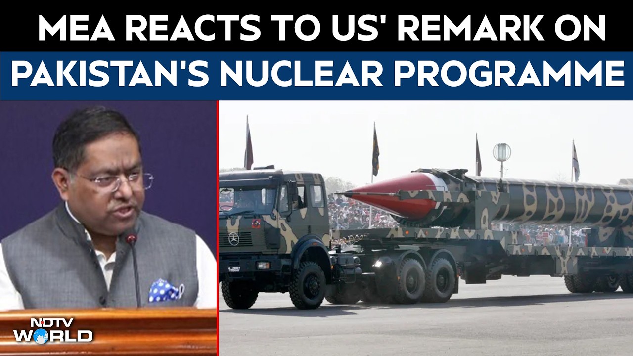 Pakistan R Mea Pakistan News | MEA's First Reaction On US' Remark On Pakistan's ...