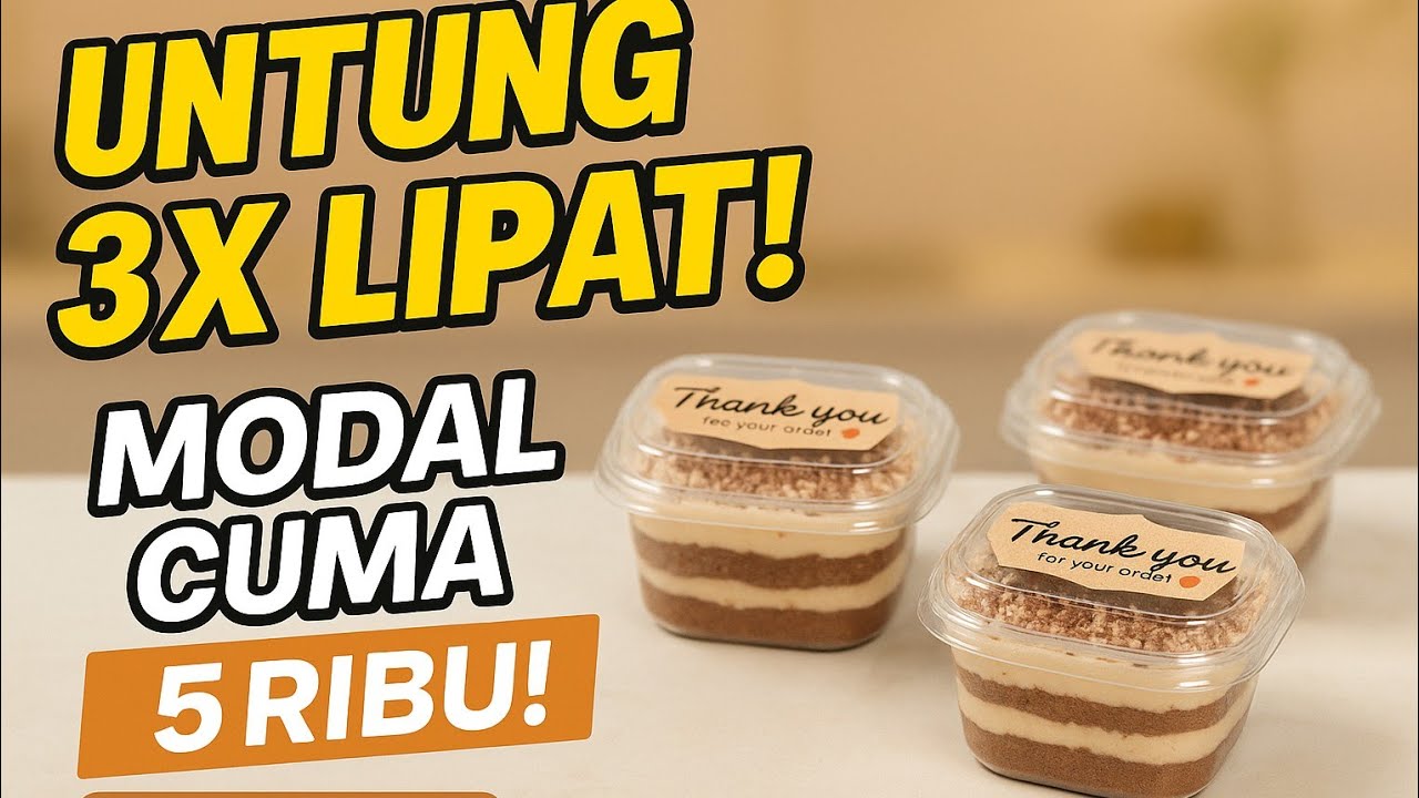 Dessert Box Rasa Kafe, Modal Murah Rasa Mewah! Coffee Dessertbox rasanya bikin NAGIH