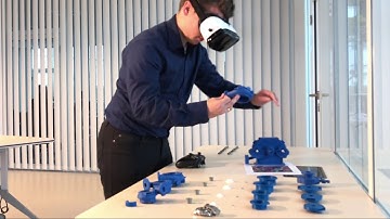 Augmented Reality Training for Service Engineers, TU Berlin, Montage- und Handhabungstechnik, MAN