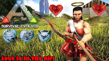 Ark Love Evolved Event! How To Get The New Weapon Skins Costumes and Chibi Pets!