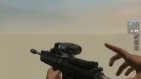 MW3 M4A1 Hybrid Sight for SG552 in L4D2