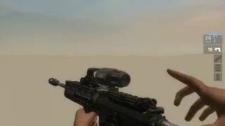 MW3 M4A1 Hybrid Sight for SG552 in L4D2