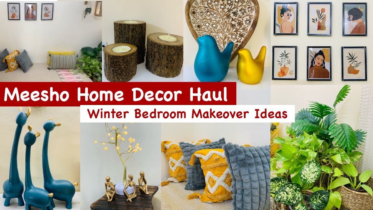 15+ MEESHO Home Decor Haul | Simplify Your Space with BEDROOM Makeover Ideas Starts @ Rs111 #meesho