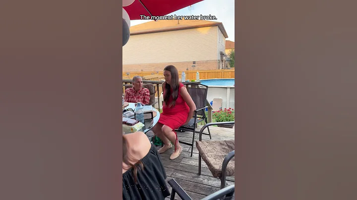 The moment her water broke.#PregnancyDiaries #WaterBreak #Comedy#foryou