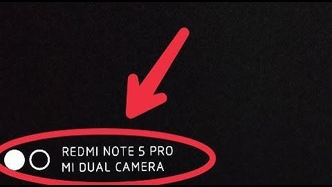 How To Remove Dual camera watermark In Redmi Phones Note 5 Pro