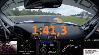 Ales Jirasek - Autodrom Most - Porsche Cayman GT4 - 1:41,3