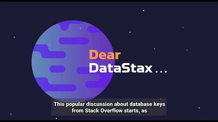 Dear DataStax Episode 11: How do Apache Cassandra ...