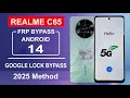 Realme C65 5G Android 14 FRP Bypass | Latest Update 2025 | Realme C65 5G Google Lock Bypass | Easy✔✔