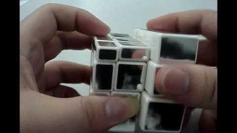 lightake:3x3x3 Silver Mirror Magic Intelligence Test Cube White