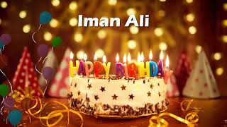 Happy Birthday Iman Ali | Birthday Cake Iman Ali | Birthday Song Iman Ali Birthday Greetings Video Content