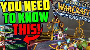 Everything You NEED To Know About Glyphs in Wrath of the Lich King Classic