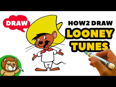 How To Draw Speedy Gonzales, Step by Step, Drawing Guide, by Dawn