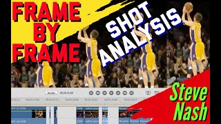Steve Nash Frame By Frame Basketball Shot Ysis Allnet Shooter