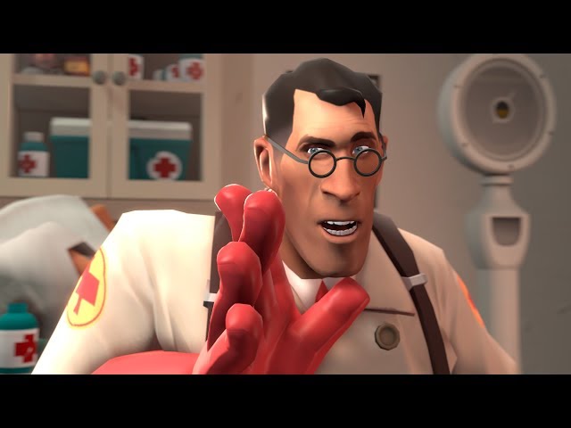 TF2 Teleposting - (oc) THINK MEDIC, THINK! Note: SFM is the most