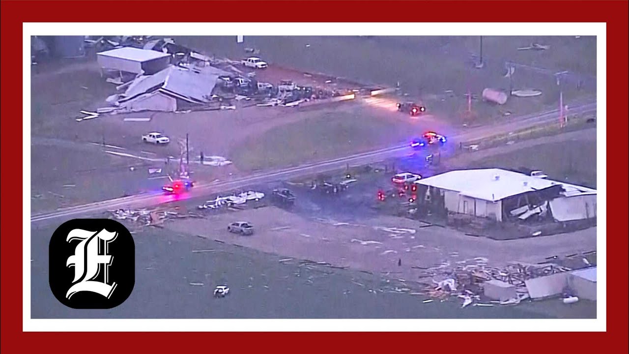 Oklahoma tornadoes: At least two killed in severe weather - YouTube