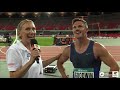 Murray Goodwin Interview - 1st Mens 400m Final