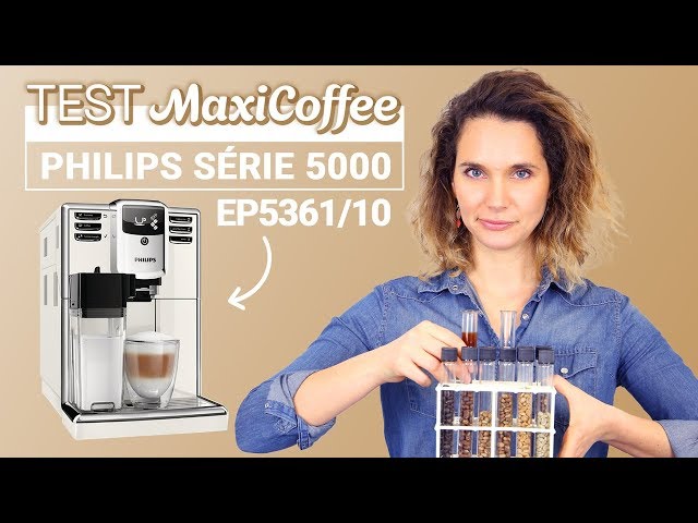 Series 5000 Machine expresso à café grains avec broyeur EP5314/10