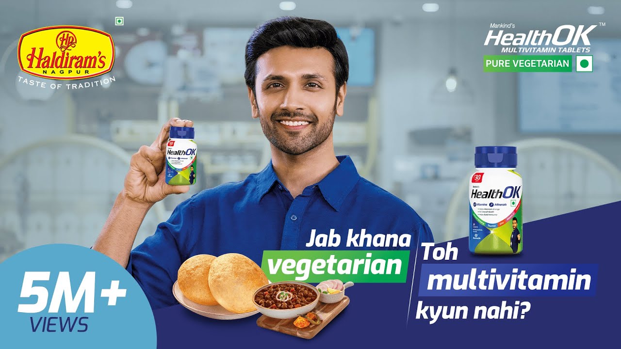 Vegetarian delight: HealthOK tablet collaborates with Haldiram’s, especially for vegetarians, this Navratri season