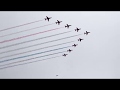 RAF Red Arrows landing at Boeing Field on 9.23.19