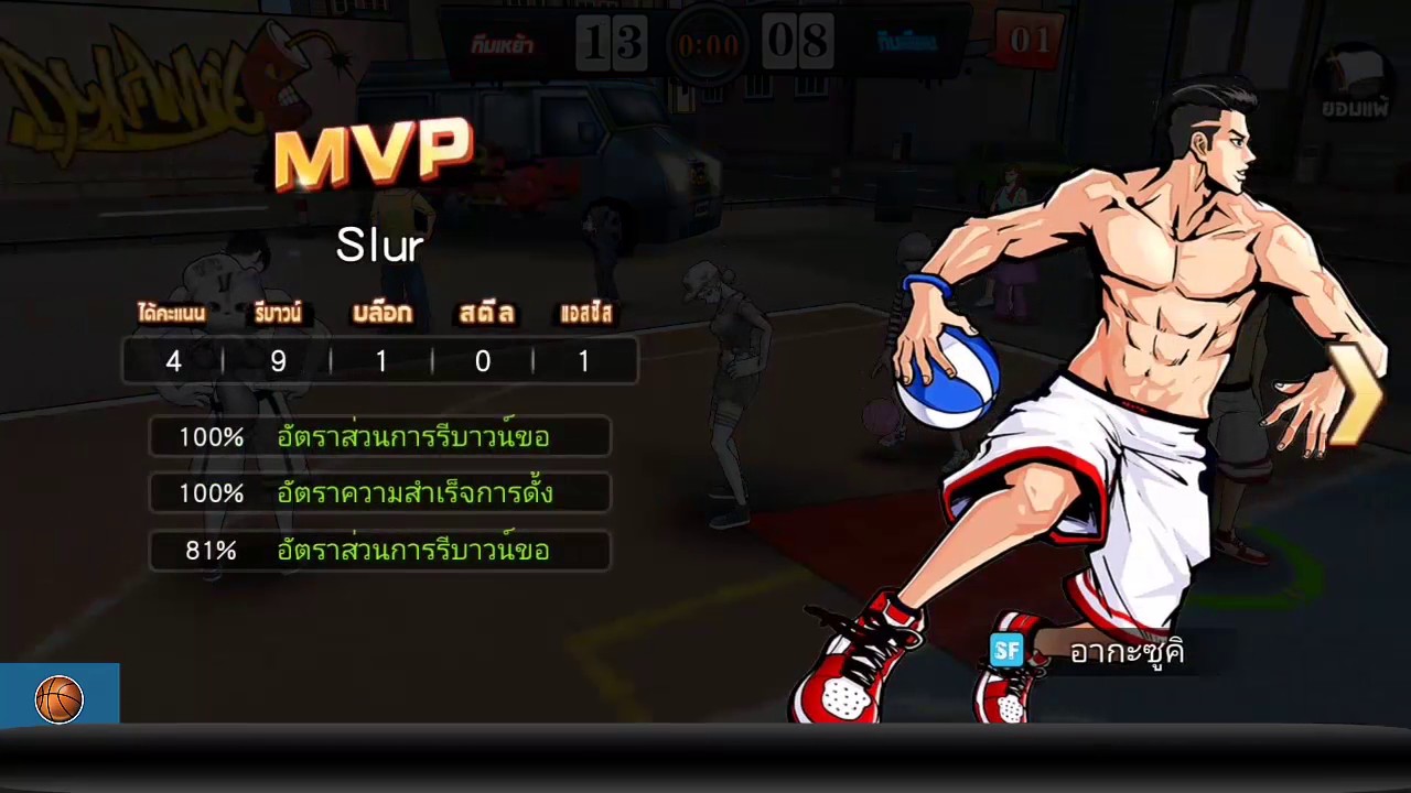 Freestyle Street Basketball PG / SF / PG vs SG / SF / PG