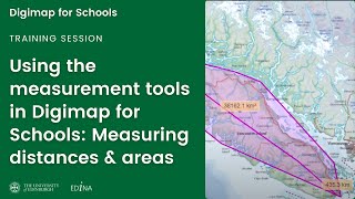 Using the measurement tools in Digimap for Schools: Measuring distances & areas.