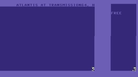 C64 Intro: Lemmi Out! by Atlantis! 23 November 2024 !