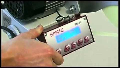 TAB IN COUNTER tab inserter demonstration