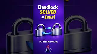 Deadlock SOLVED in Java with One Simple Trick #javainterviewquestions #java #shorts