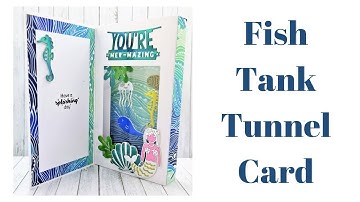 Inside Tunnel Fold Card | Under The Sea