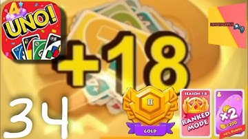 UNO Mobile - Gameplay Walkthrough Part 34 - Ranked Mode GW X2 (iOS, Android)