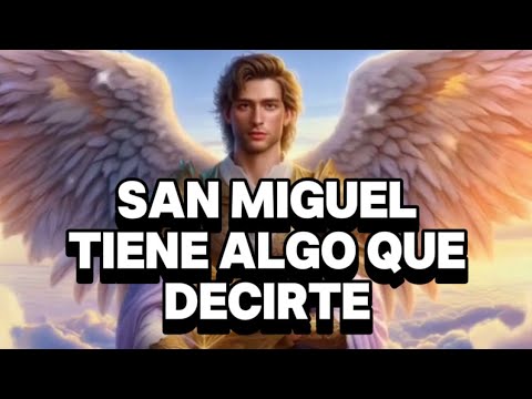 EL ARCÁNGEL MIGUEL TIENE ALGO QUE DECIRTE ‼️ #tarot - YouTube