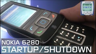 3 Startupshutdown Of Nokia 6280 Mobile Phone  3 Network With Nokia Ringtone  Released 2005