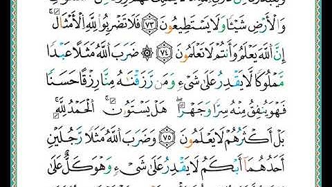 ختمة مصحف التجويد برواية الدوري الصفحة رقم  275