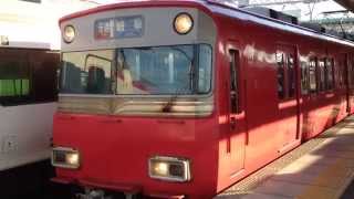 名鉄6000系後期車笠松駅2番線発車