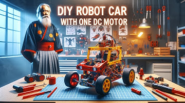 DIY Arduino Car with 1 DC Motor, Ultrasonic Sensor & VEX Robot Parts