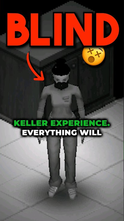 Can you be blind in Project Zomboid? 🧟‍♀️ Try the Helen Keller challenge with the blind trait mod!