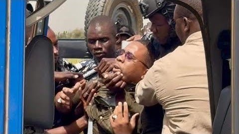L'arrestation de Bougane Gueye