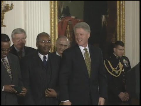 Gold Medal Ceremony for the Little Rock Nine still