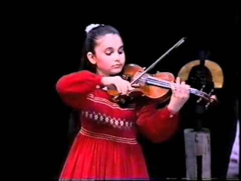 Nazrin Rashidova | Paganini - Caprice No.20 (Yehudi Menuhin Competition, 1998)