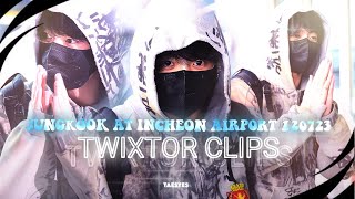 Jungkook At Incheon Airport 120723 Twixtor Clips