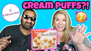 Costco Delizza Belgian Mini Cream Puffs Review