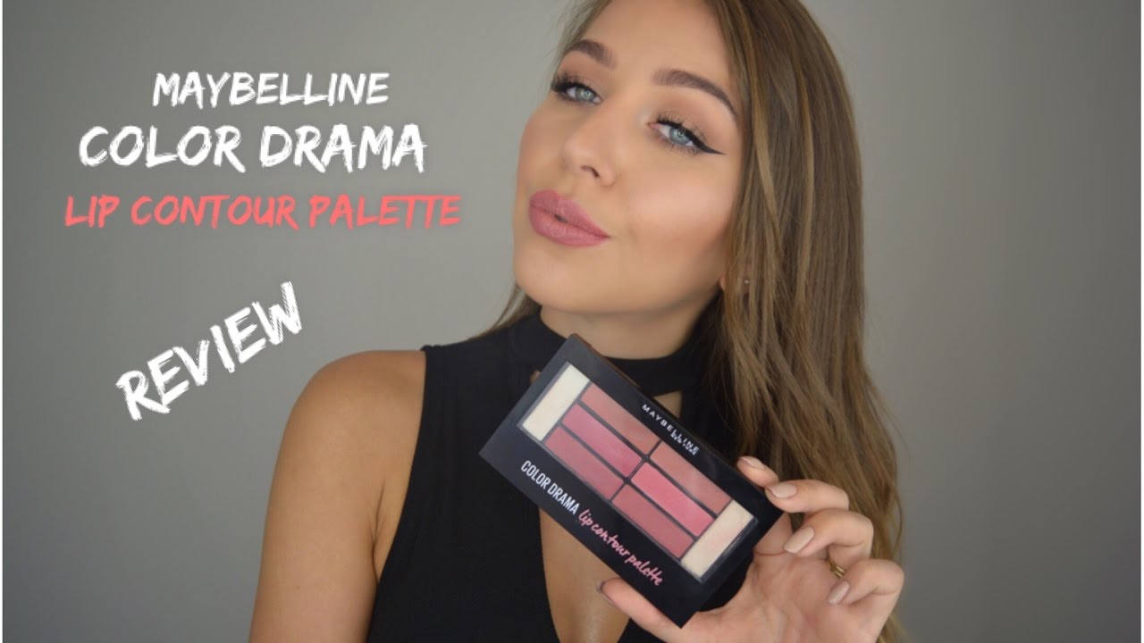 Maybelline Color Drama Lip Contour Palette Crimson Vixen