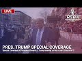 LIVE REPLAY: Special Coverage of President Trump Making a Stop in NYC - 5/2/24