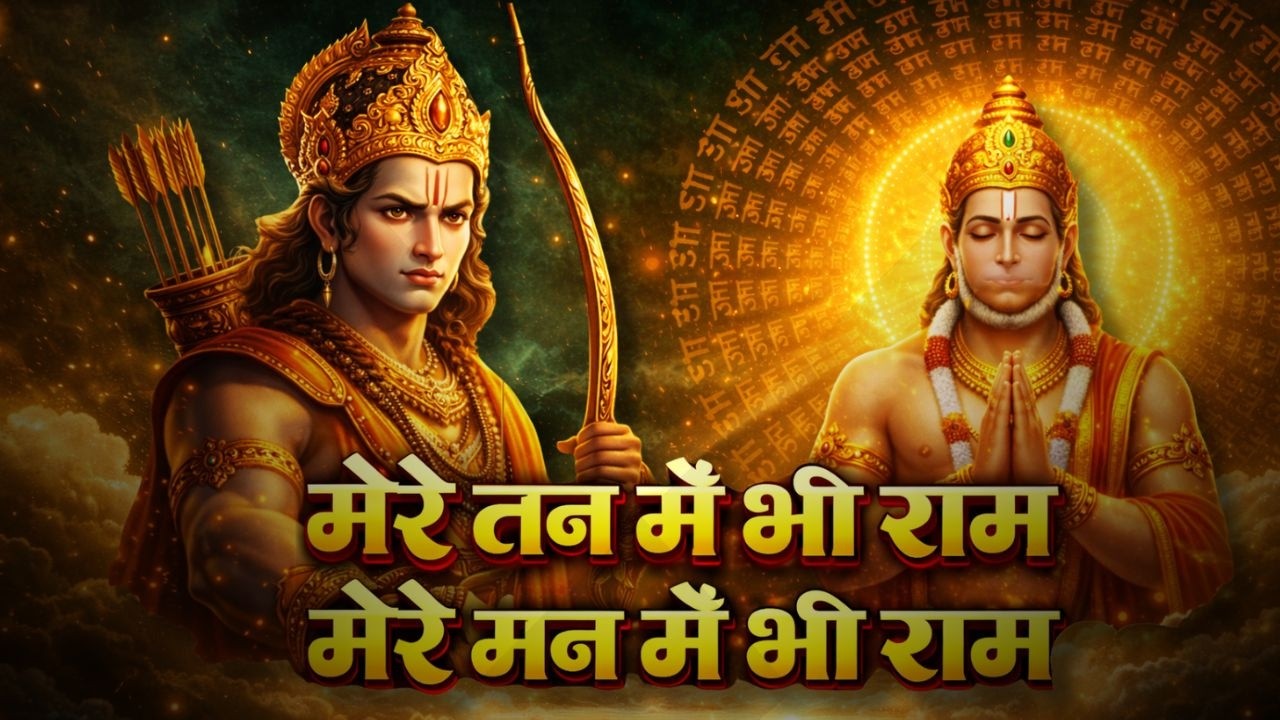 मेरे तन में भी राम मेरे मन में भी राम | Jai Shri Ram Bhajan | Ram Dhun | Powerful Ram Bhajan