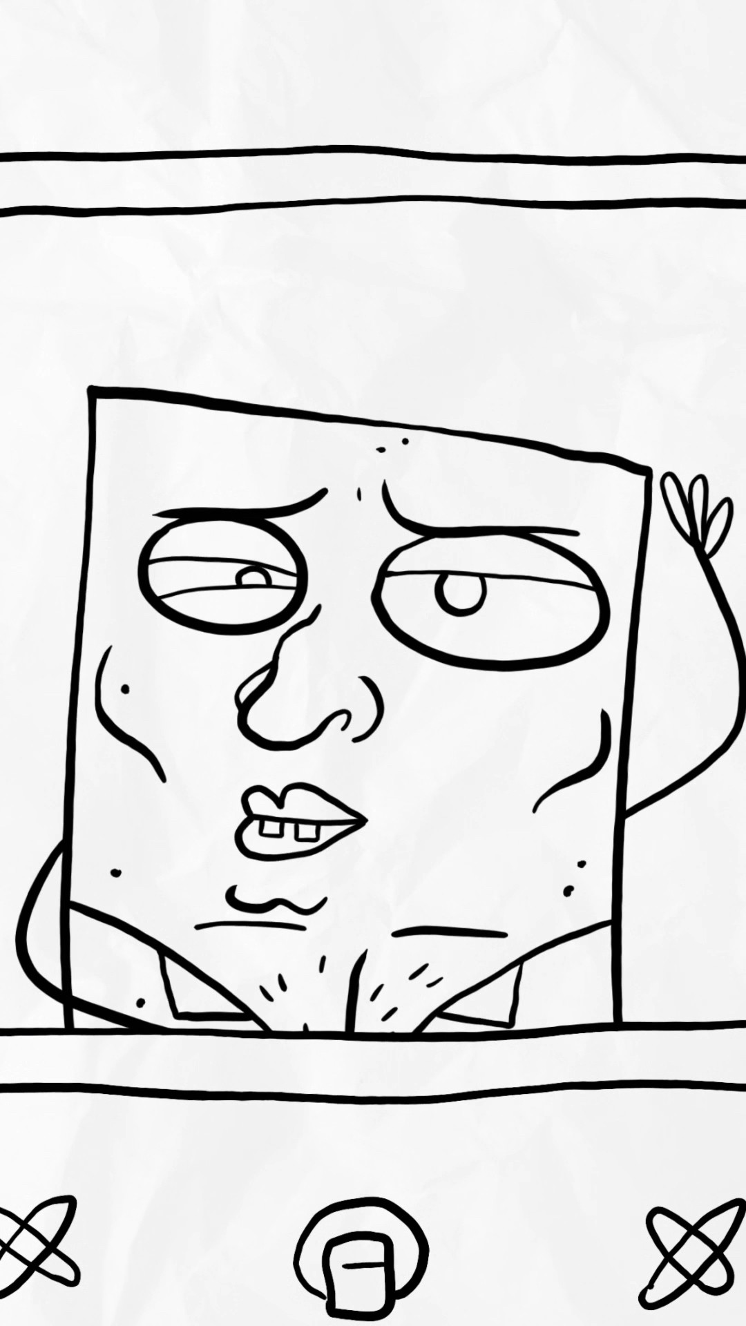 DoodleBob... but HANDSOME ??? | SpongeBob #shorts